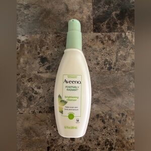Aveeno Positively Radiant Brightening Cleanser 6.7 fl oz Retired Skincare New